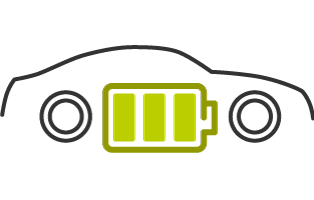 electric vehicle icon