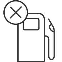 no gas icon